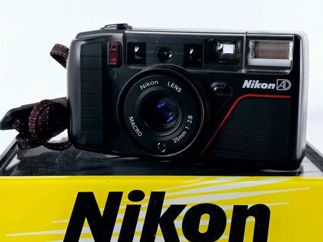 NEAR MINT] NIKON L35 AD3 Pikaichi 3 Point & Shoot 35mm Film