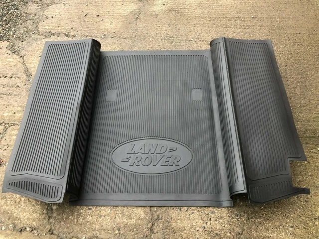 GENUINE DEFENDER 90 Rear Boot Load space Rubber floor sides liner mat £ ...