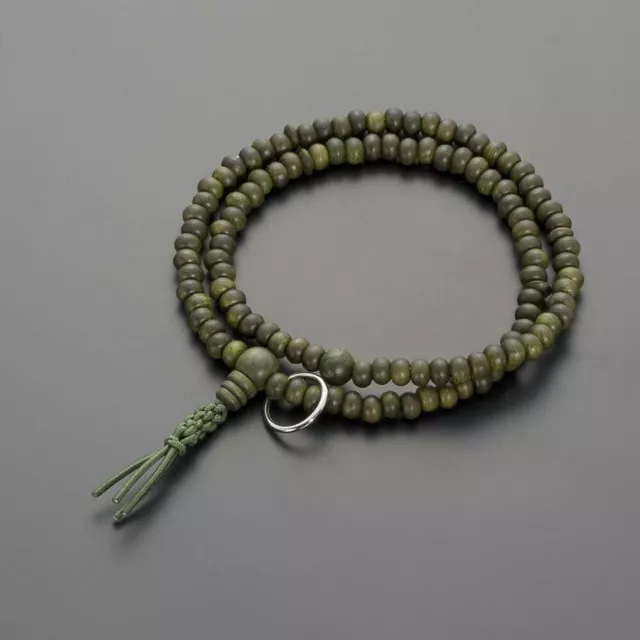 Juzu Sodo Shu Buddista Mala Zen Preghiera Perline Bracciale Giappone Kyoto