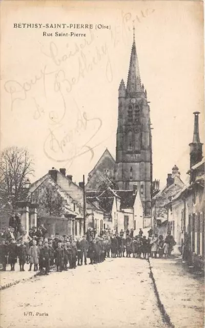 Cpa 60 Bethisy Saint Pierre Rue Saint Pierre