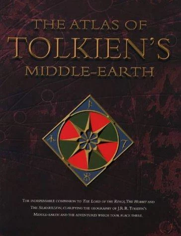 THE ATLAS OF Tolkien's Middle-Earth, Karen Wynn Fonstad, Good Condition ...