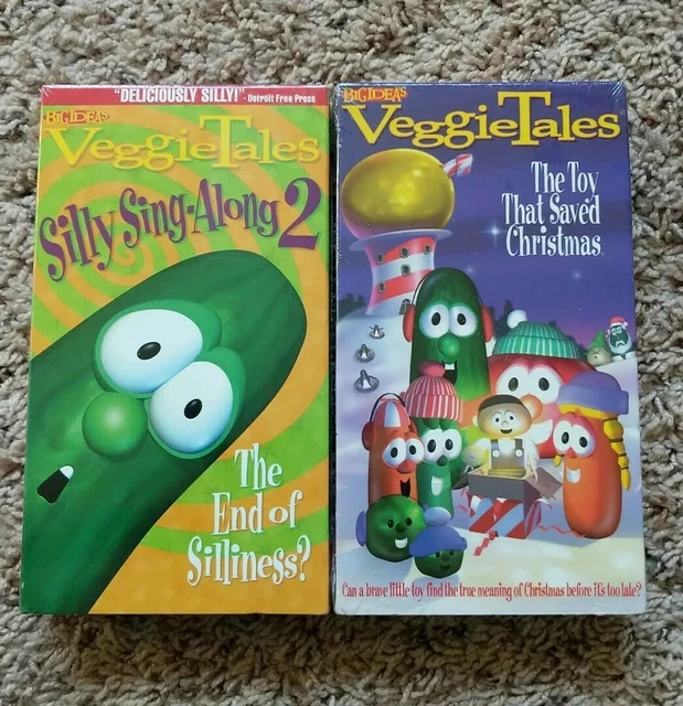 VEGGIETALES VHS THE Toy That Saved Christmas Are You My Neighbor? Lot