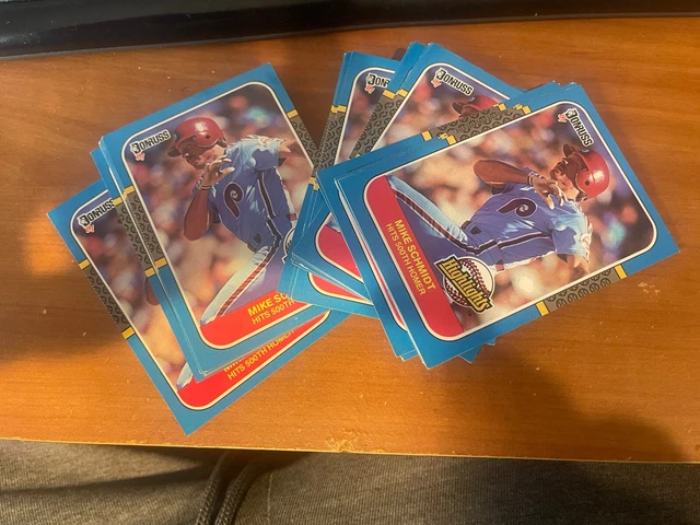 (28) card lot Mike Schmidt 1987 Donruss Highlights #2   28 cards