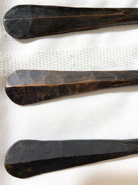 Hand Forged Wrought Iron Stainless Flatware 5 piece Service for 4