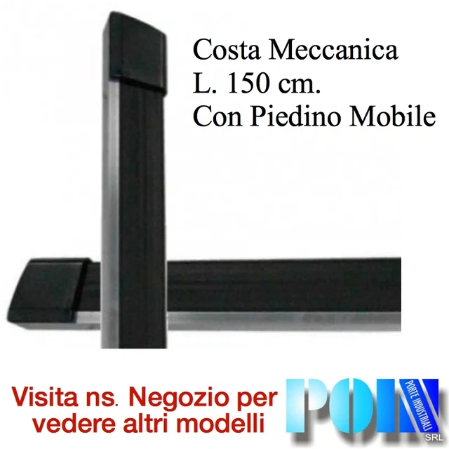 Bordo Sensibile Costa Di Sicurezza PASSIVA Senza Contatto E Filo INDEM CMP20 2mt - Foto 5