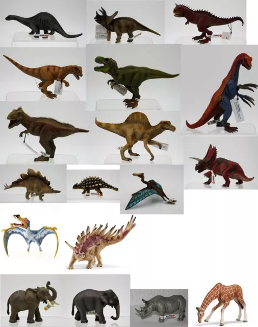 + Schleich Tiere-Dinosaurier-Figuren-teilweise selten-neu-Aussuchen