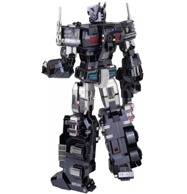 Transformers G1 Leader Grade Optimus Premières Full Version Black 3D Metal Model 3