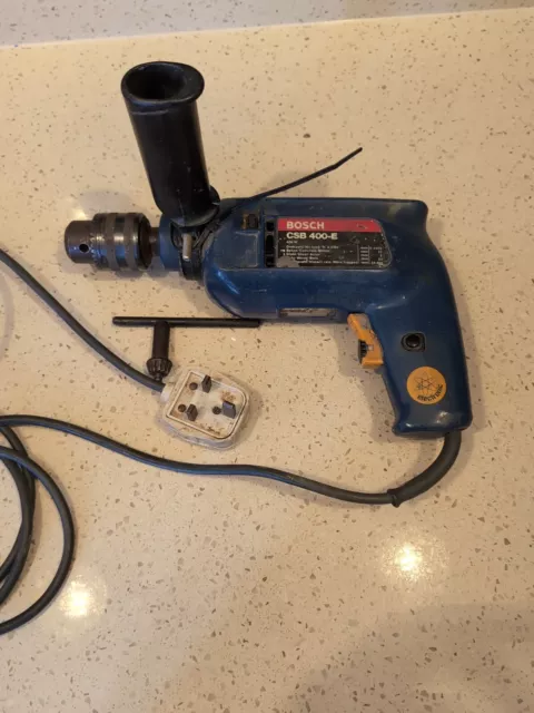 BOSCH CSB 400 2E Variable Speed Hammer Drill 450W 220V 13mm Chuck 19.99 PicClick UK