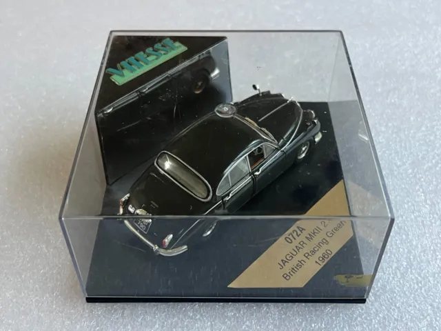 VITESSE 072A Jaguar MKII 2.4 Vert British 1960 1/43 Voiture Miniature Collection