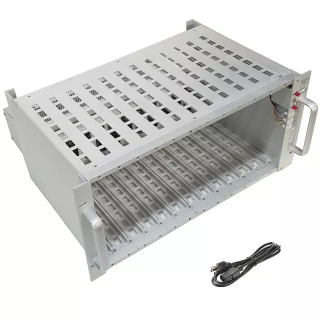 Oxford Tennelec TB-3 Nim Bin Rack Crate & TC-911 Power Supply #1
