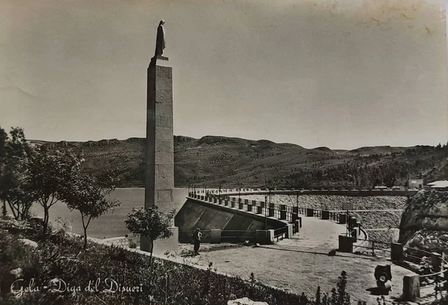 GELA ( CALTANISSETTA) Diga  del Disueri , vg anni 50 f.g.