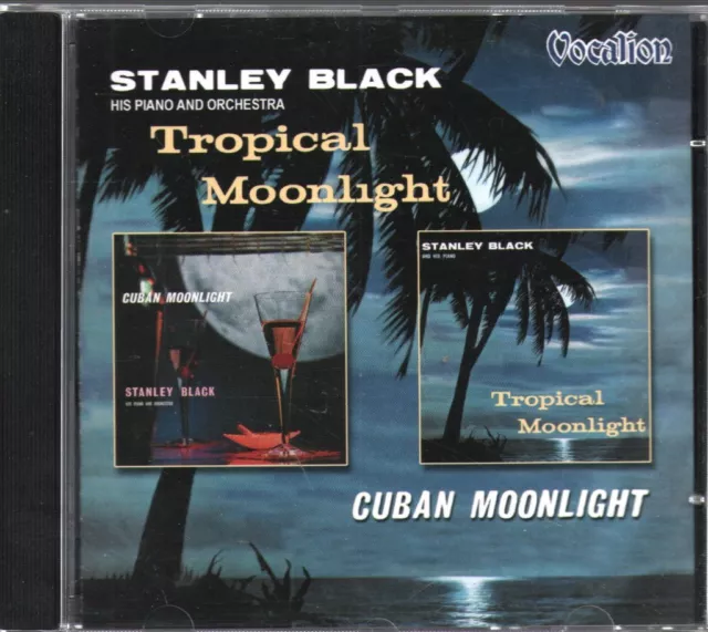 STANLEY BLACK & HIS ORCHESTRA TROPICAL MOONLIGHT / KUBAN MOONLIGHT CD 28 Track (
