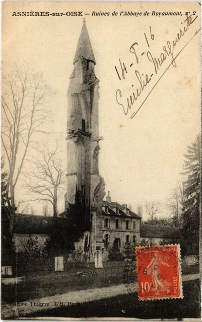 CPA ASNIERS-sur-OISE - Ruines de l'Abbaye de Royaumont (107894)