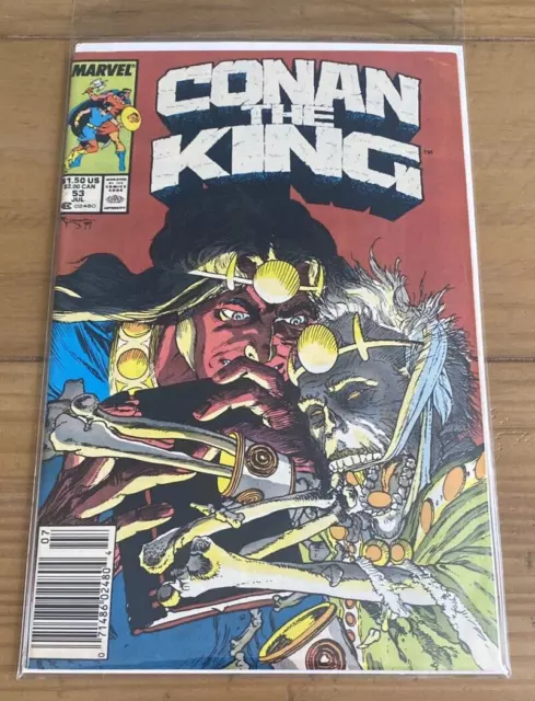 Conan the King #53 July 1989 Marvel Comics Vintage Comic Book Newsstand