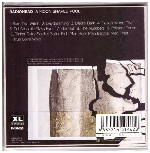 Radiohead, A Moon Shaped Pool ( CD, Album, Shm-Cd, Japan) 2