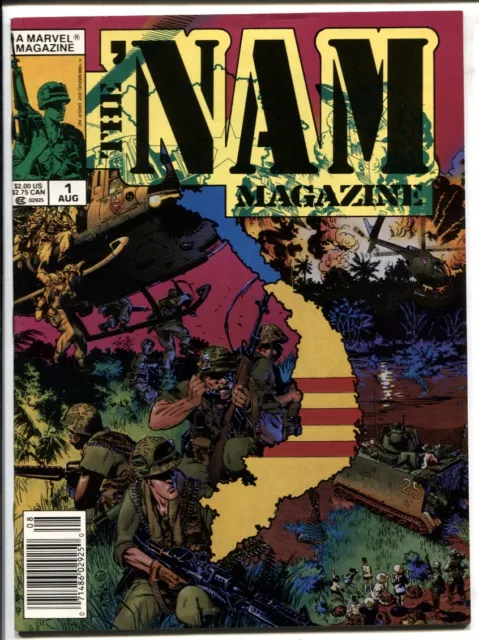 The 'Nam Magazine #1 1988 - Marvel magazine VF