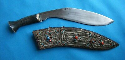 An old Nepalese kukri , no knife, sword, dagger, antique
