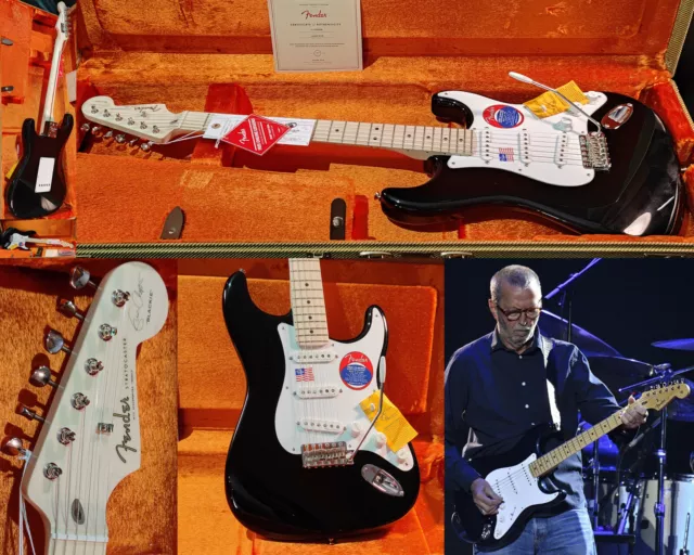 FENDER Eric Clapton Artist Signature Stratocaster-Blackie USA Sofort Lieferbar!!