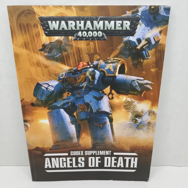 Warhammer 40k Angels of Death 7th Edition Army Book Codex 2016 Soft Cover OOP