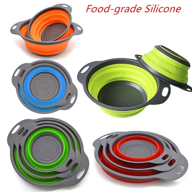 Colador de silicona colador colador fregadero para fregadero para hogar y sala de estar