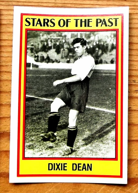 Panini Fussball 85 Sterne Der Vergangenheit Dixie Dekan Nr. 382 Everton & Tranmere Legend