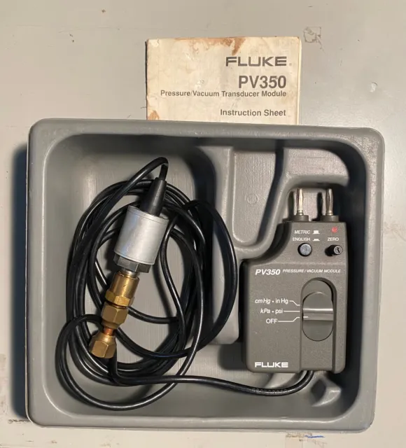Fluke PV350 Pressure Vacuum Module Transducer