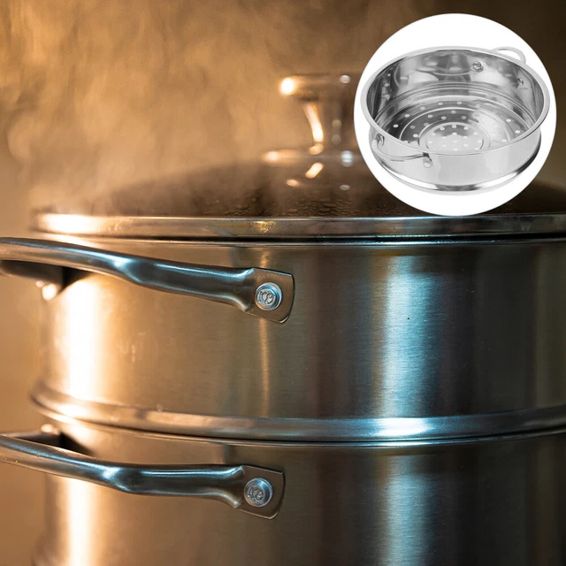 16 Cm Steamer Basket Stainless Steel Steamer Round Basket Canned Corn Pan