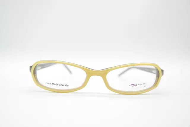 Oxydo by Safilo 228 Yellow Braun Oval Glasses Frames Eyeglasses Neu