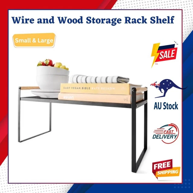 Office Desktop Storage Rack Shelf Desk Bookshelf File Organizer Table Office