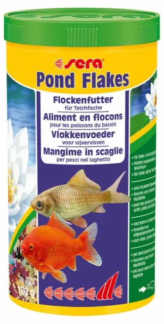 2er Pack Sera Pond Flakes, 2 x 1.000 ML