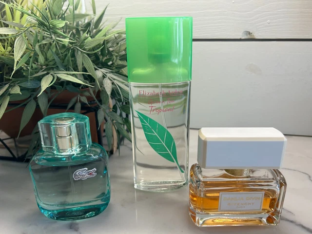Perfume Lot~Elizabeth Arden~Givenchy~Lacoste Eau De Lacoste