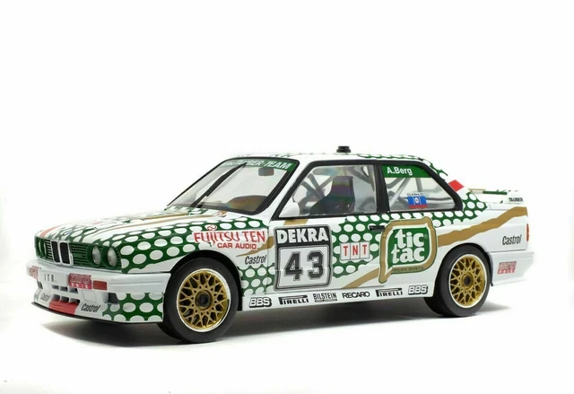 BMW E30 M3 DTM A. BERG #43 Tic Tac - 1:18 SOLIDO S1801505