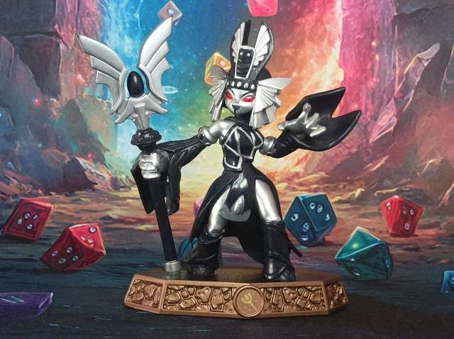 Figurine Golden Queen Skylanders Imaginators Sensei – Compatible PS4, Xbox One, 360, Wii, Switch, PS3