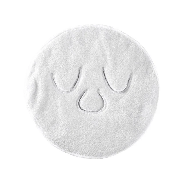 Cold Hot Compress Mask Skin Care Towels for Beauty Salon (Three Hole Strap)
