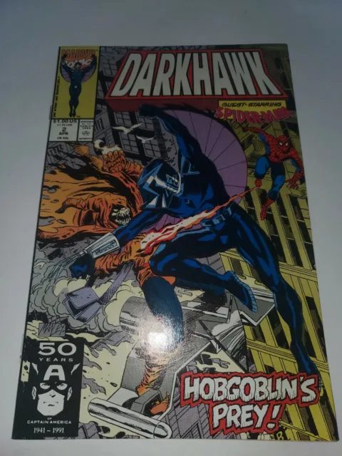  Marvel Darkhawk  Issue 2  Apr 1991  Copper Age  NM/MT - Marvel Comics spiderman