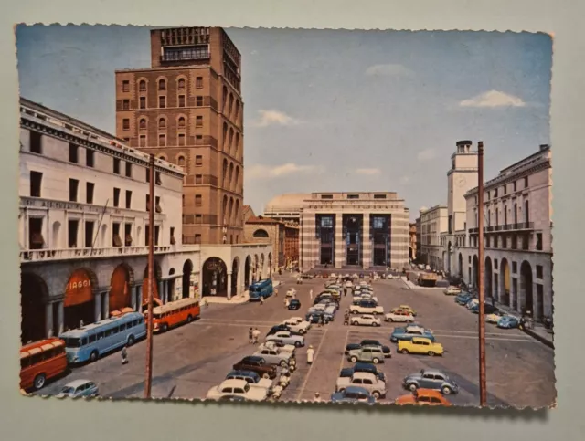 Cartolina Illustrata a Colori Viaggiata Italia Anni 50.Brescia.