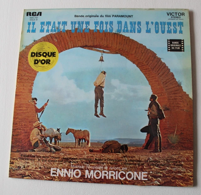 Il était une fois dans l'ouest - E Morricone  - BO du film / OST, LP - 33 tours