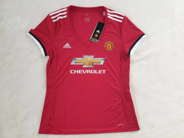 Manchester United Trikot Home 2017/18 Damen Adidas Größe L -NEU- Frauen