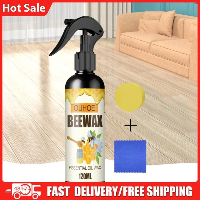 120ml Protezione Mobili Lucidatura Usura Spray Cera d'Api Resistente Per Pavimento (B)