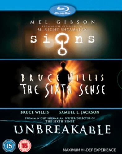 M NIGHT SHYAMALAN Collection (Signs/The Sixth Sense/Unbreakable) [Blu ...