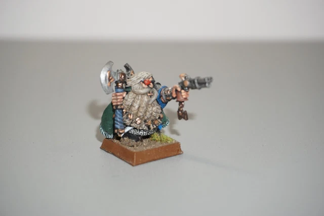 WARHAMMER MAN O War O’War Nain Dwarf Métal OOP Oldhammer EUR 90,00