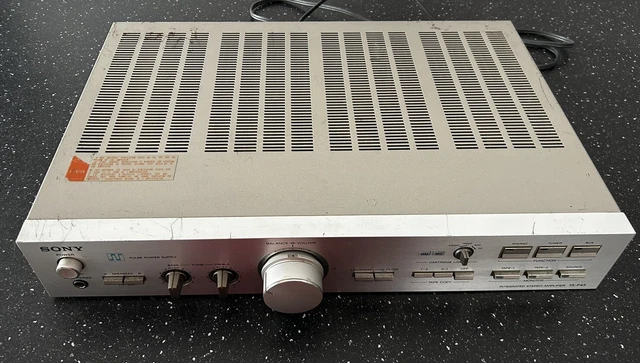 SONY TA-F45 ステレオアンプ Sony TA-F45 Amplifier- Great Sound- Will Need Recapping