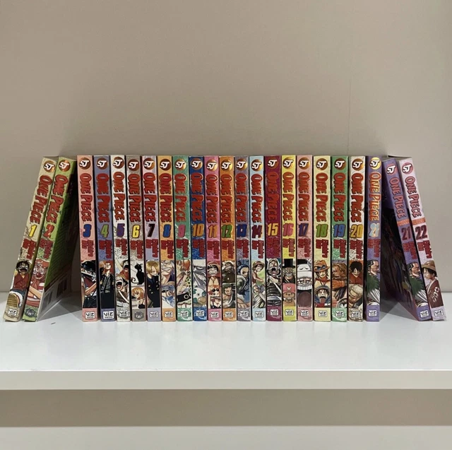 ONE PIECE GOLD Foil Manga Volumes 122 Eiichiro Oda Viz Media 345.00
