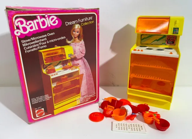 58655 Giocattolo Barbie No. 2417 - Fornello / Forno - Mattel 1979