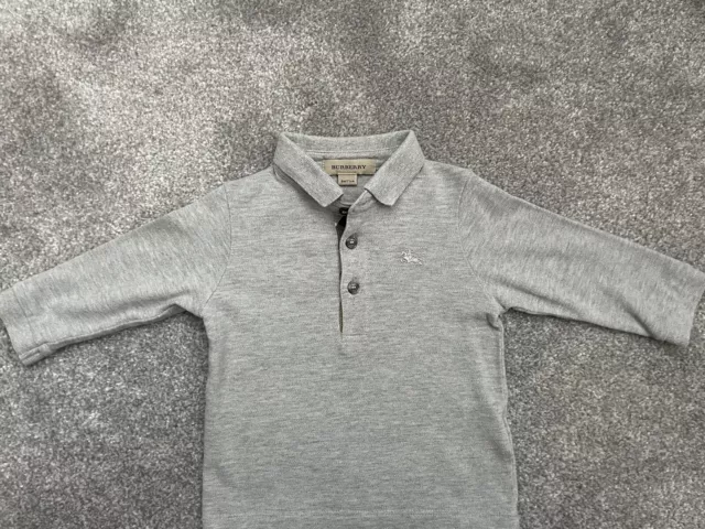 burberry baby polo top