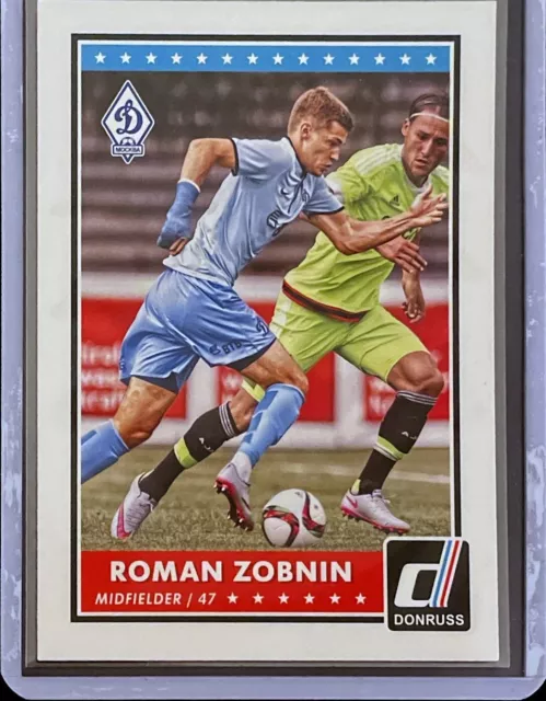 Roman Zobnin - 2015 Panini Donruss Soccer #89