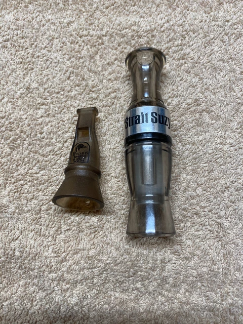 Straight Suzie Double Reed Duck Call plus Primos Whistle Straight Suzie Double Reed Duck Call plus Primos Whistle