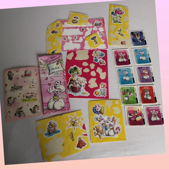 Diddl sticker set adesivi raccolta fai da te retrò