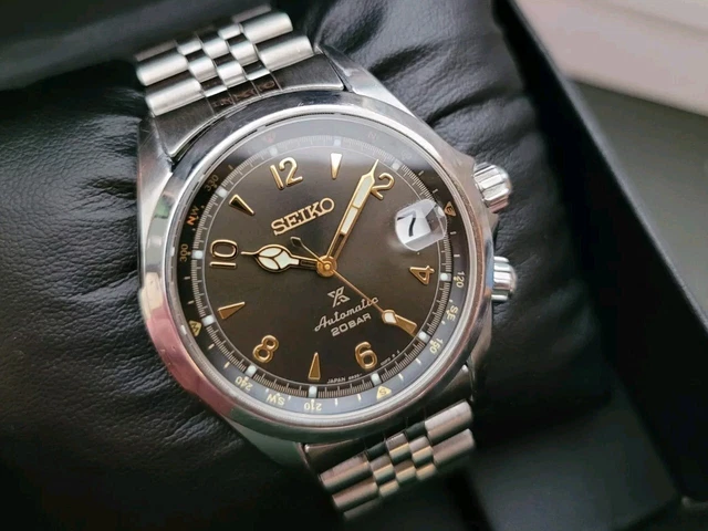SEIKO NEW MEN S Automatic Hand Winding Watch Ssa329J1. Made In Japan 147.00 PicClick UK