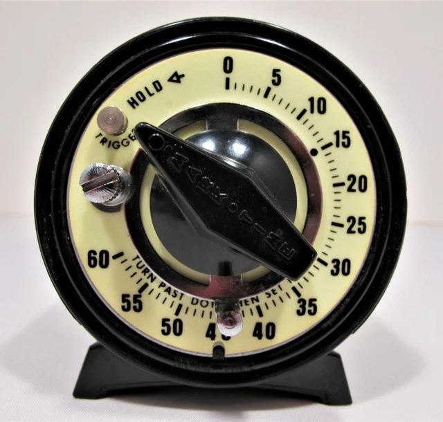 M.H RHODES MARK-TIME 60 SECOND DARKROOM TIMER MODEL 78100 Series